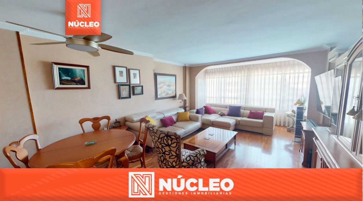 Sala d'estar de Pis en venda en Alicante / Alacant amb Aire condicionat, Calefacció i Parquet