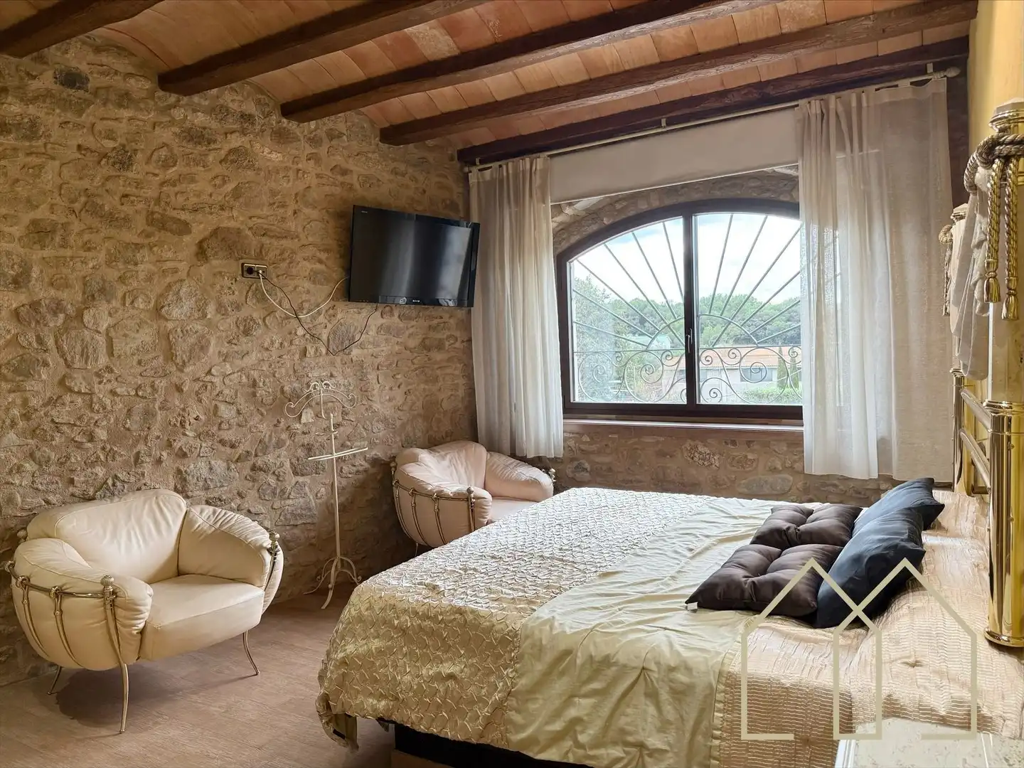 Habitación de Casa o chalet en venta en Sant Joan de Mollet con Aire acondicionado, Calefacción y Jardín privado