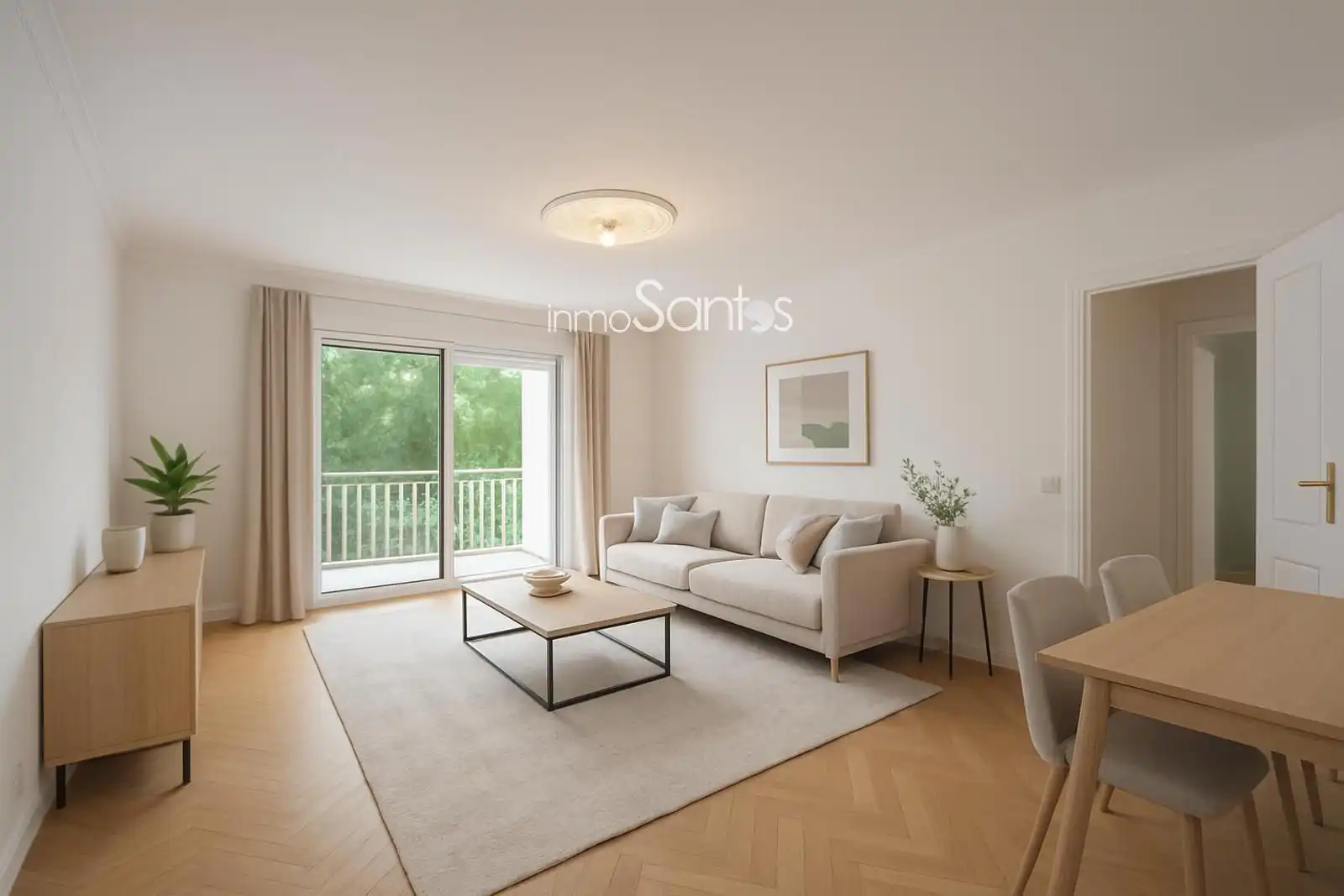 Sala de estar de Piso en venta en Roses con Terraza