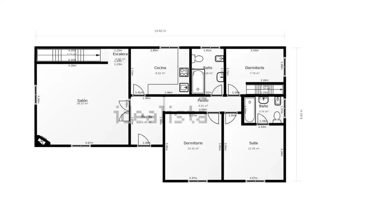 Casa o chalet en venta en Castrillón con Calefacción, Jardín privado y Parquet
