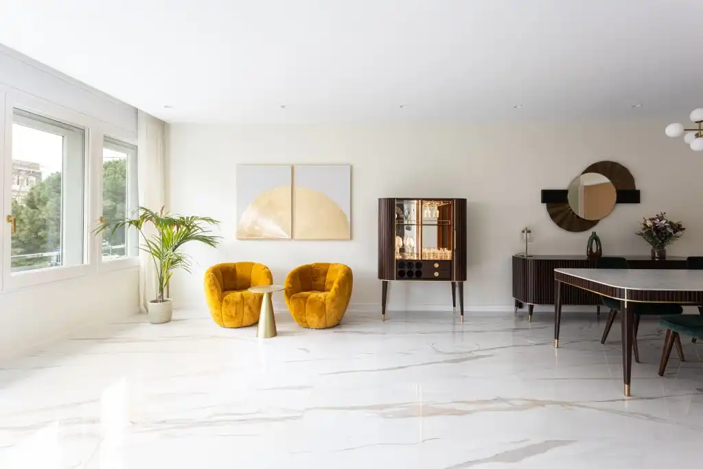 Sala d'estar de Apartament en venda en Barcelona amb Calefacció, Traster i Moblat