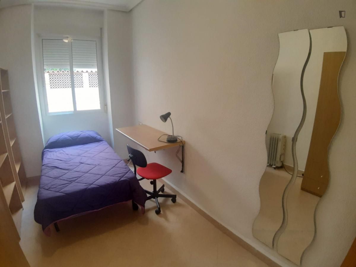 Bedroom of Apartment to share in  Murcia Capital  with Furnished, Oven and Washing machine