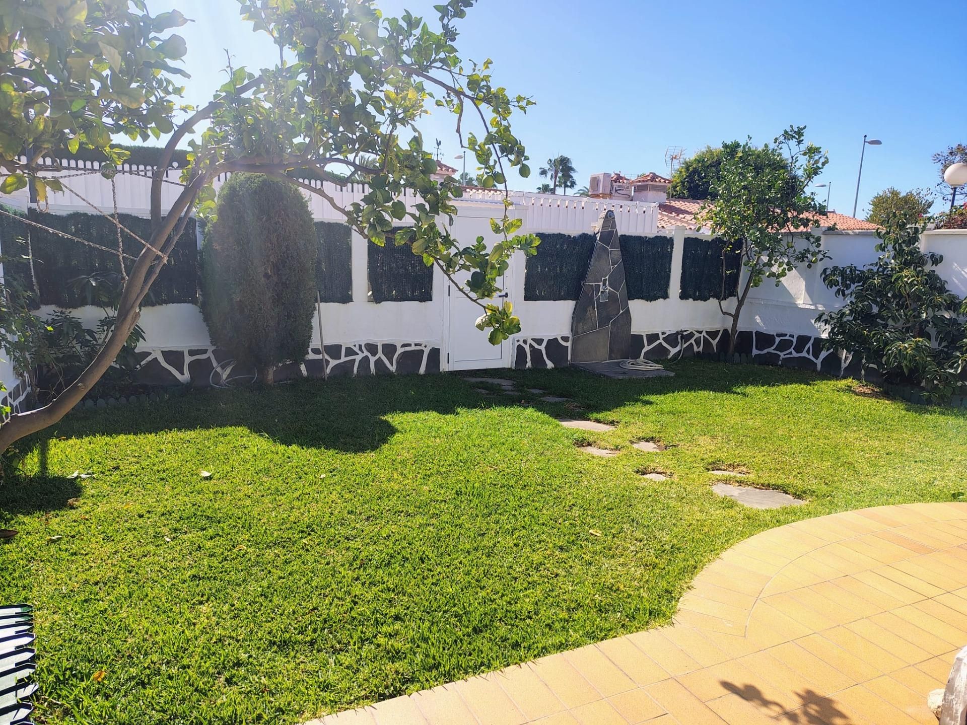 Garden of Single-family semi-detached to rent in San Bartolomé de Tirajana  with Air Conditioner, Private garden and Terrace