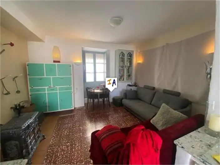 Sala de estar de Casa adosada en venta en Frailes con Terraza, Trastero y Internet