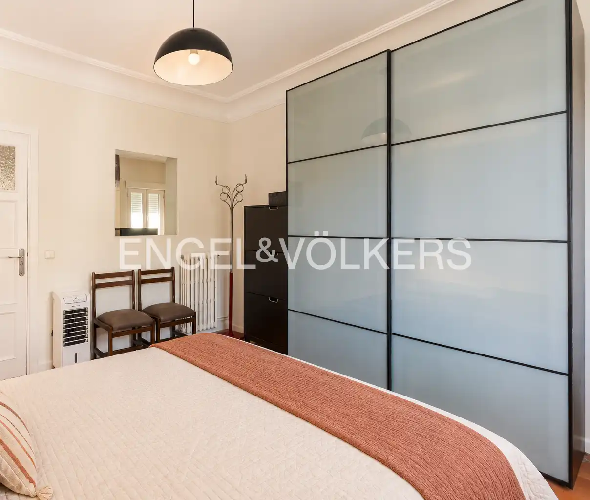 Habitación de Piso de alquiler en Madrid con Aire acondicionado, Calefacción y Amueblado