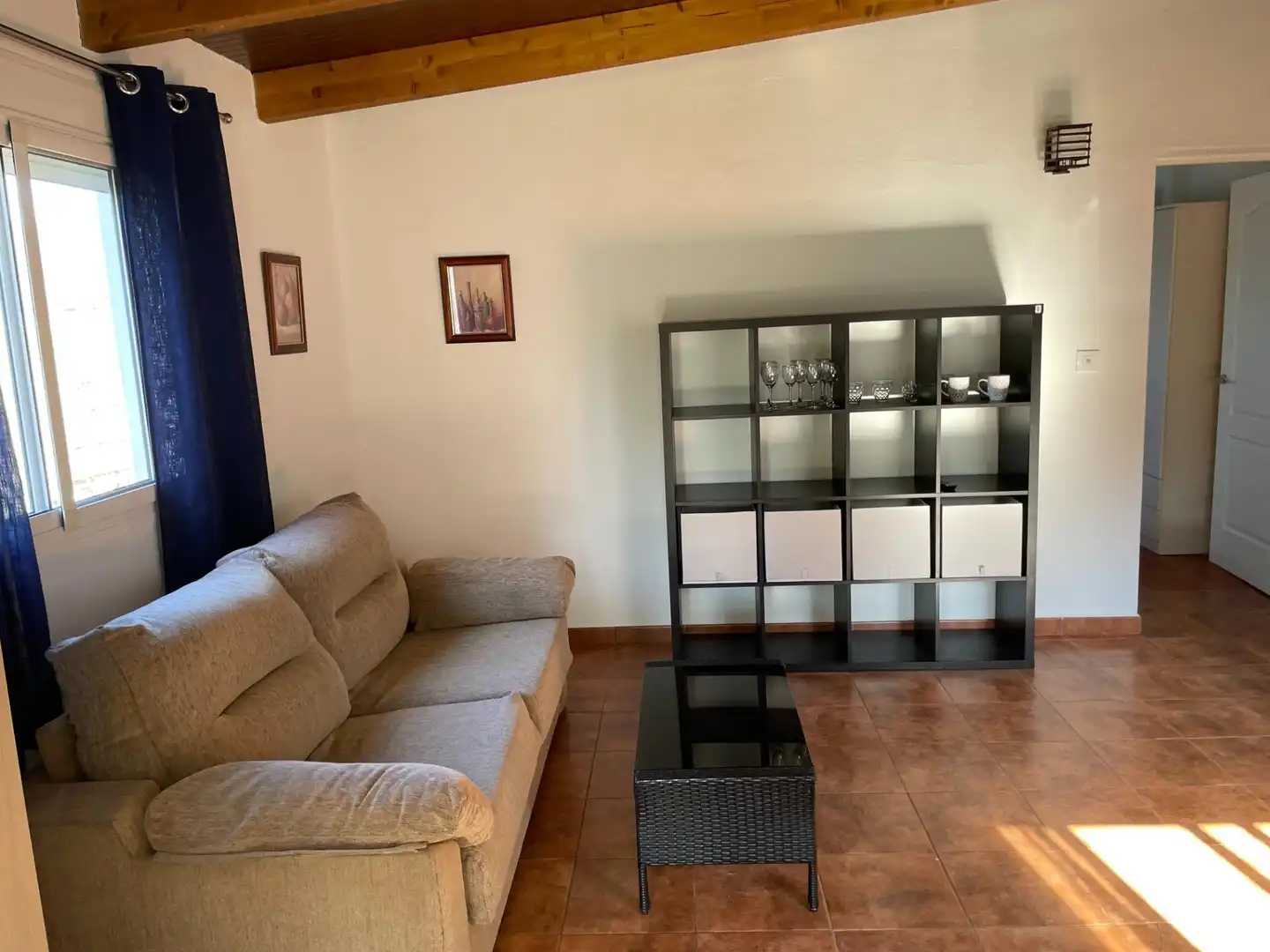 Sala d'estar de Finca rústica en venda en Tarifa amb Aire condicionat, Calefacció i Jardí privat