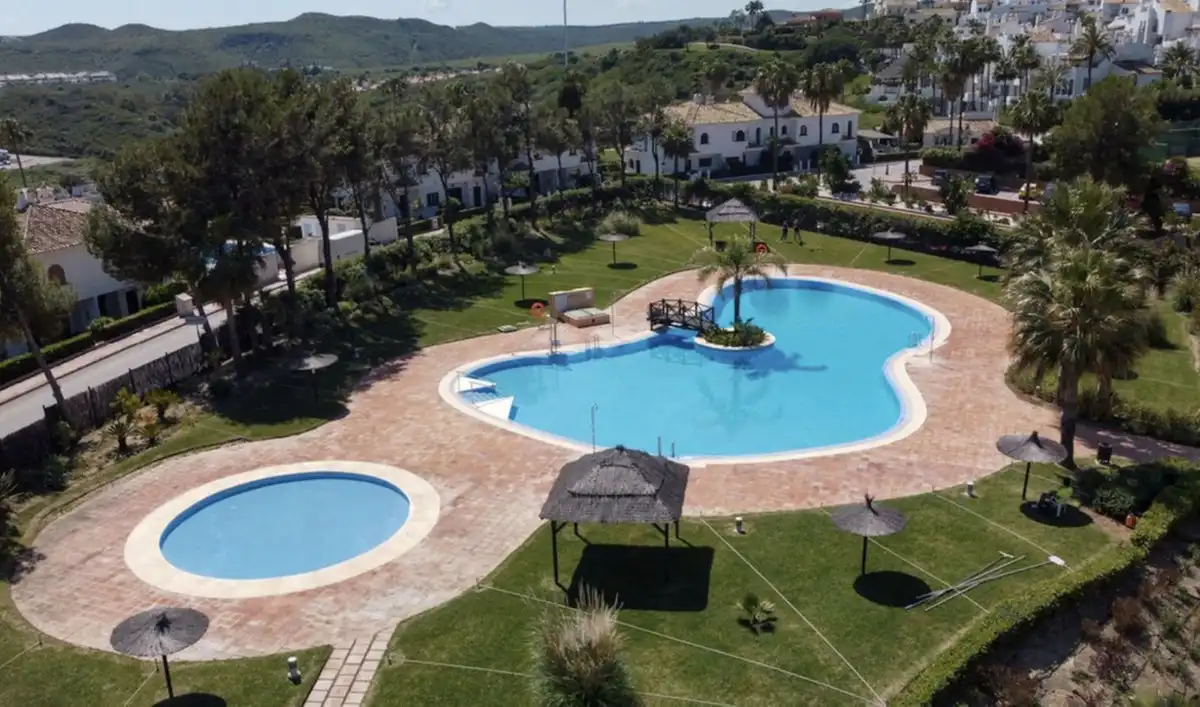 Swimming pool of Duplexes for sale in Manilva  with Air Conditioner, Terrace and Community pool