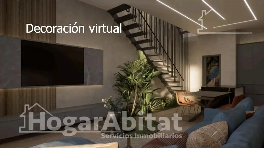 Living room of Houses for sale in Gandia  with Terrace and Storage room