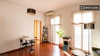 Living room of Flat to rent in  Barcelona Capital  with Air Conditioner, Heating and Furnished