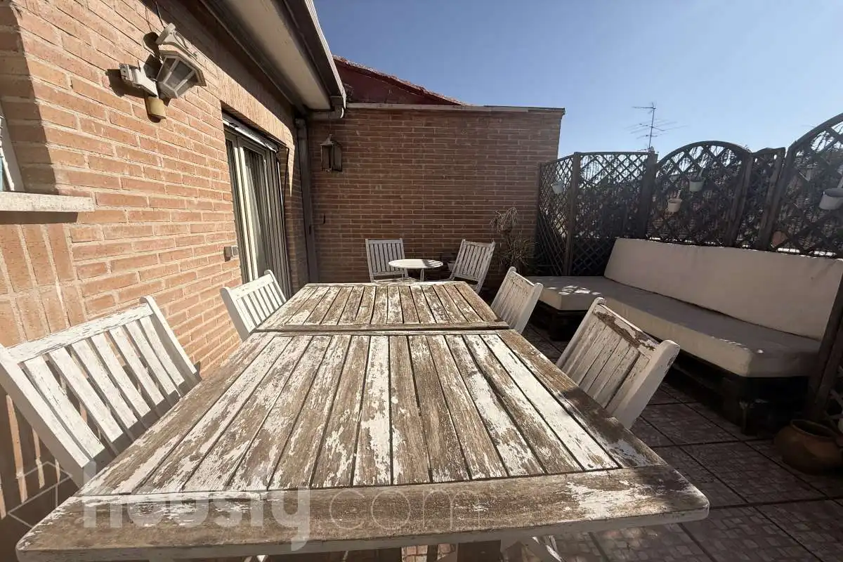 Terrasse von Maisonette zur Miete in Madrid mit Klimaanlage, Heizung und Terrasse