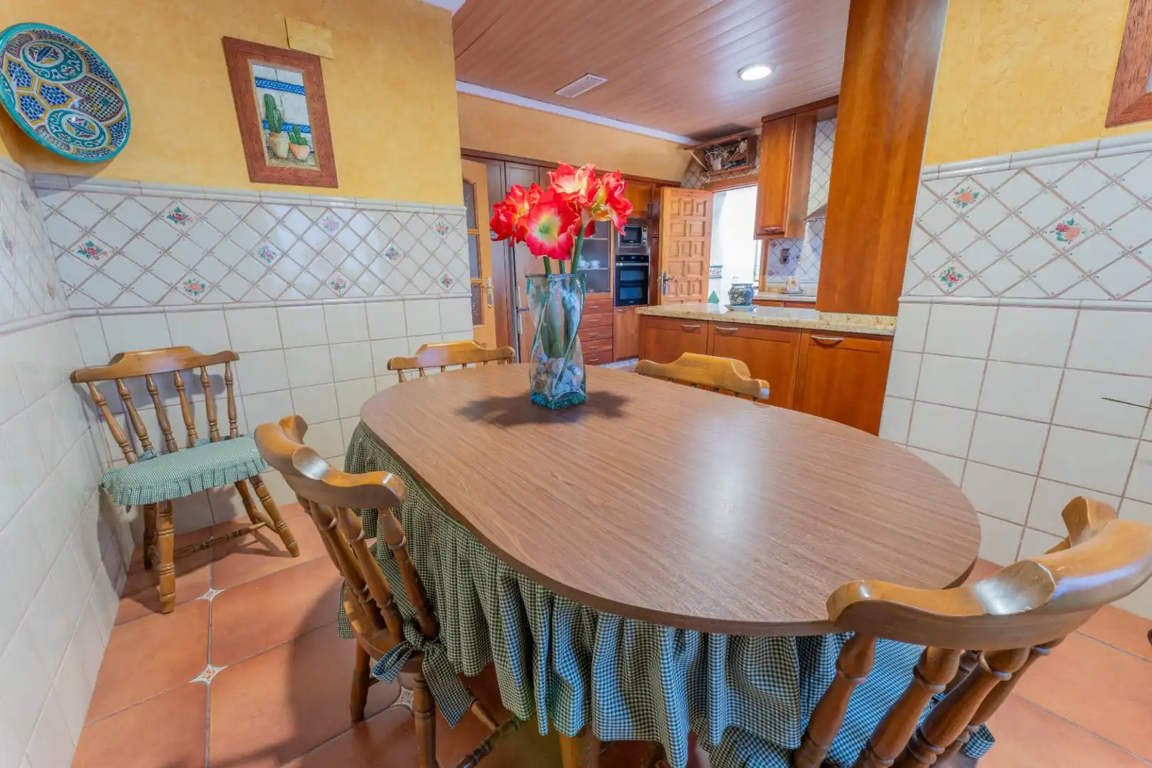 Cocina de Casa o chalet en venta en Elche / Elx con Trastero, Piscina y Balcón