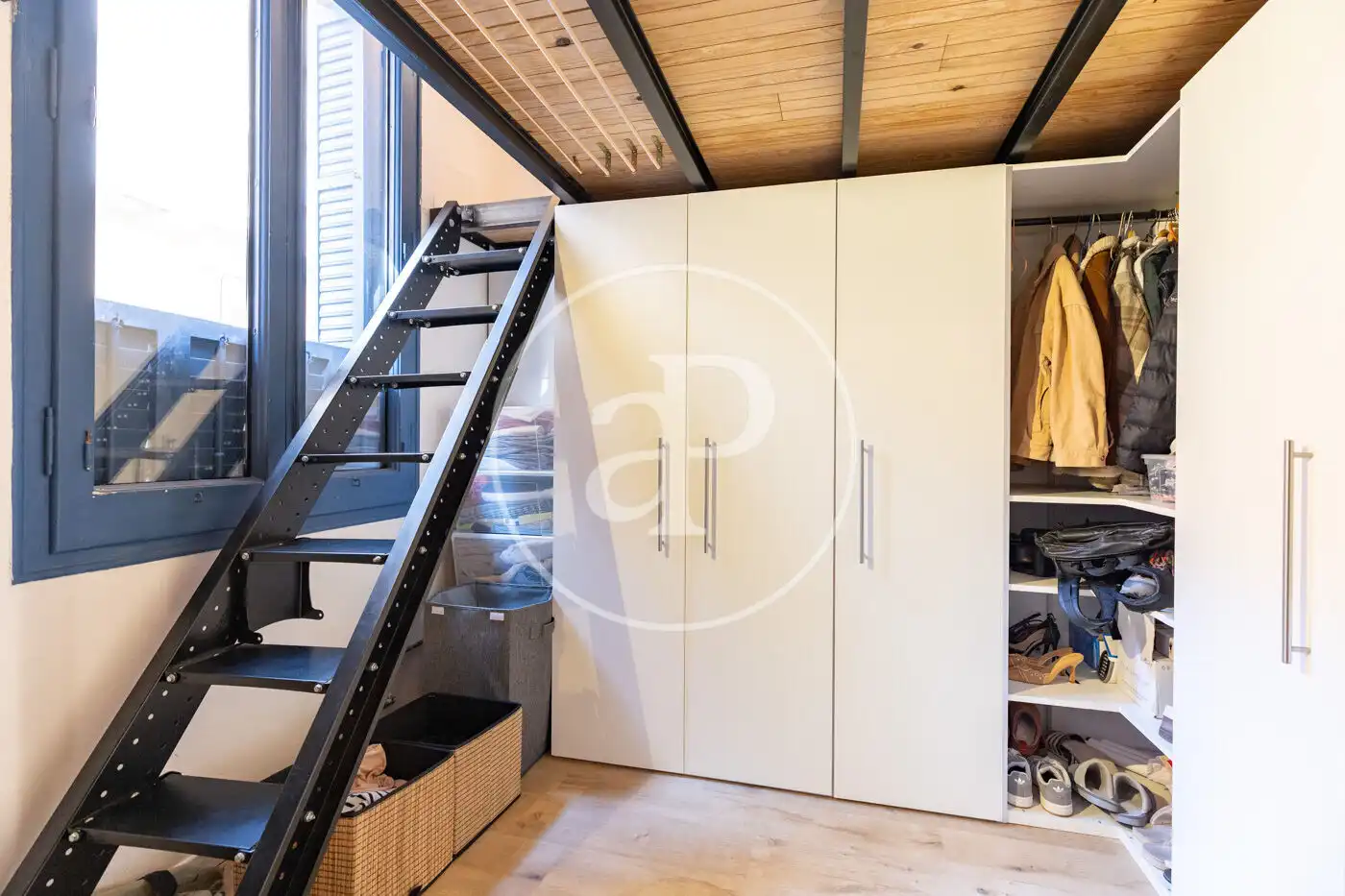 Bedroom of Flat for sale in Barcelona  with Air Conditioner, Heating and Terrace