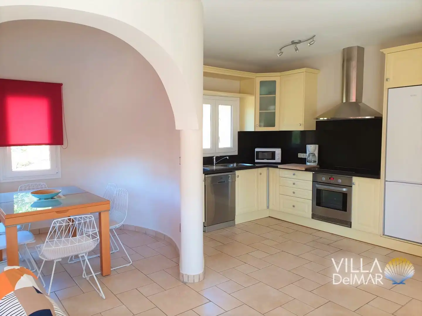 Cuina de Casa o xalet en venda en Jávea / Xàbia amb Calefacció, Jardí privat i Terrassa