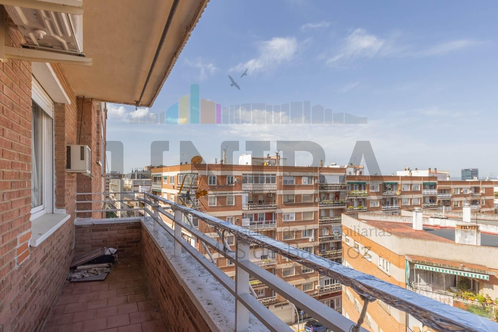 Exterior view of Flat for sale in Badajoz Capital  with Air Conditioner, Heating and Terrace