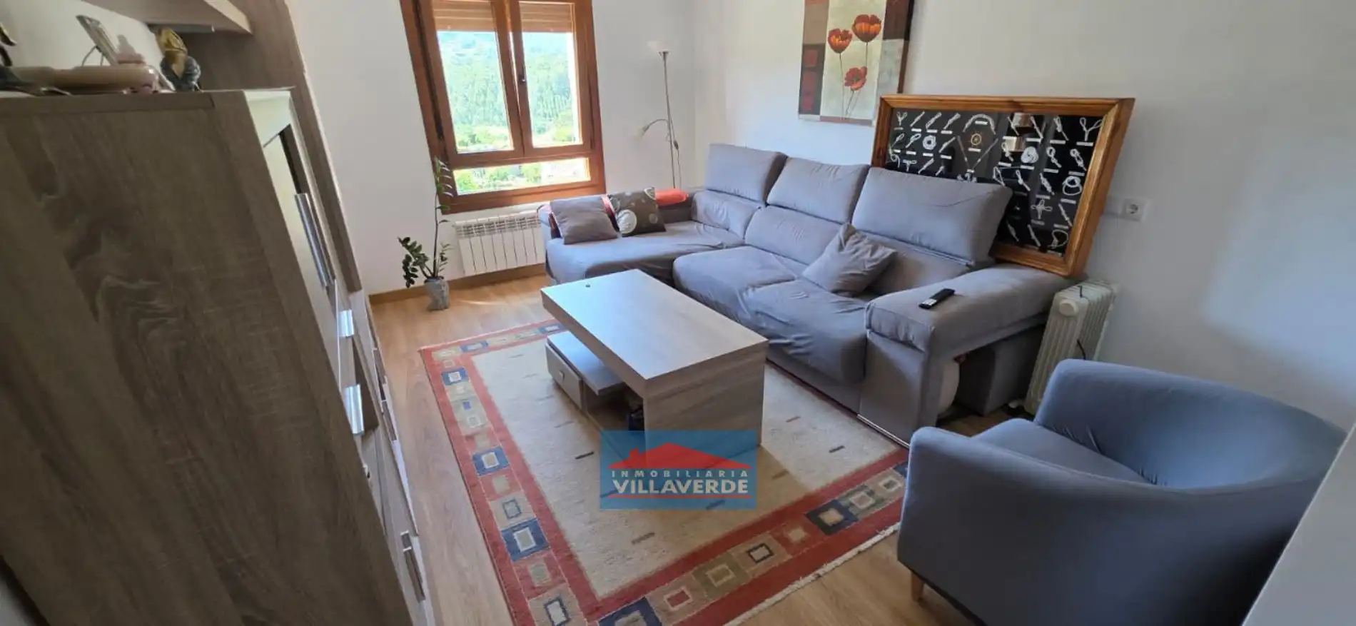 Sala de estar de Casa o chalet en venta en Marín con Trastero y Amueblado