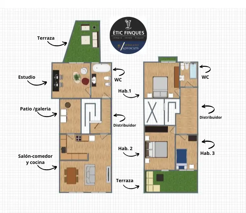 Maisonette zum Verkauf in Carrer de ĽAtlàntida, La Maurina