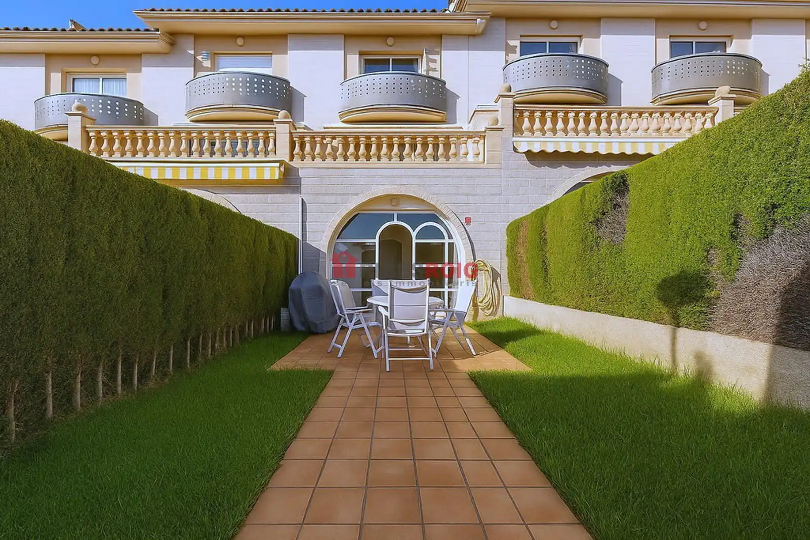 Terrace of Detached homes for sale in Sant Pere de Ribes  with Air Conditioner, Heating and Private garden