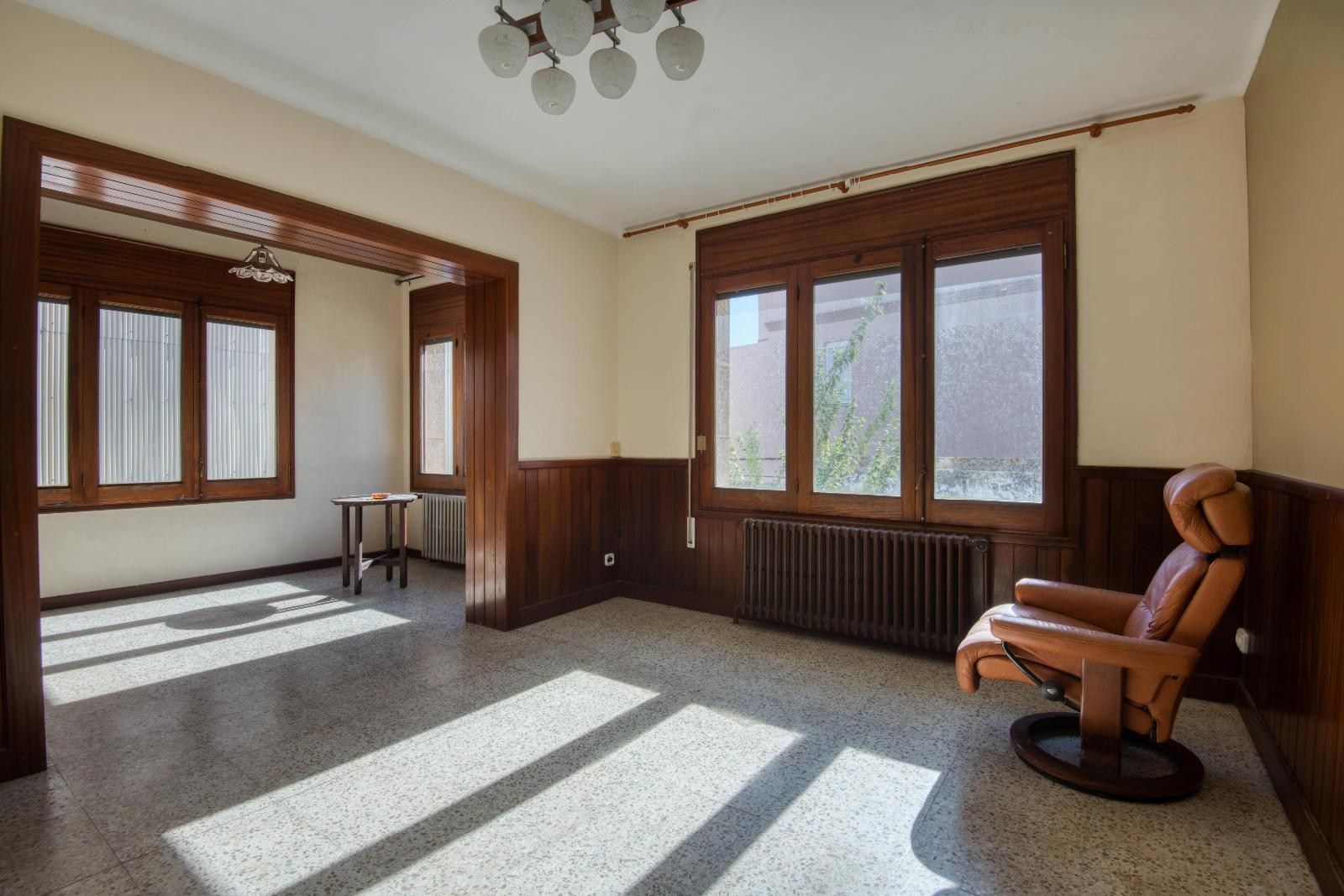 Sala d'estar de Finca rústica en venda en Sant Feliu de Guíxols amb Calefacció i Balcó