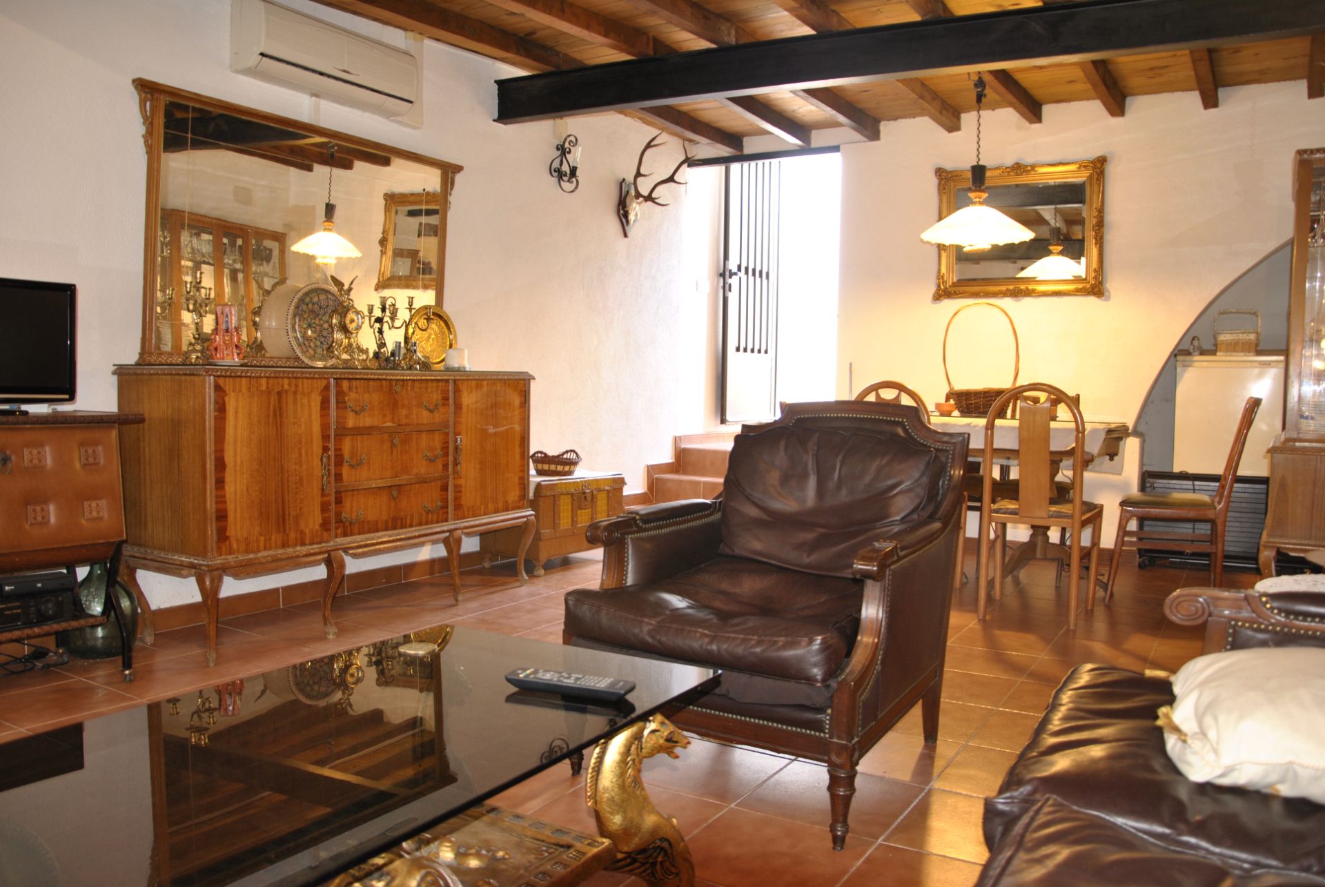 Sala d'estar de Casa o xalet en venda en Mirabel amb Calefacció, Jardí privat i Traster