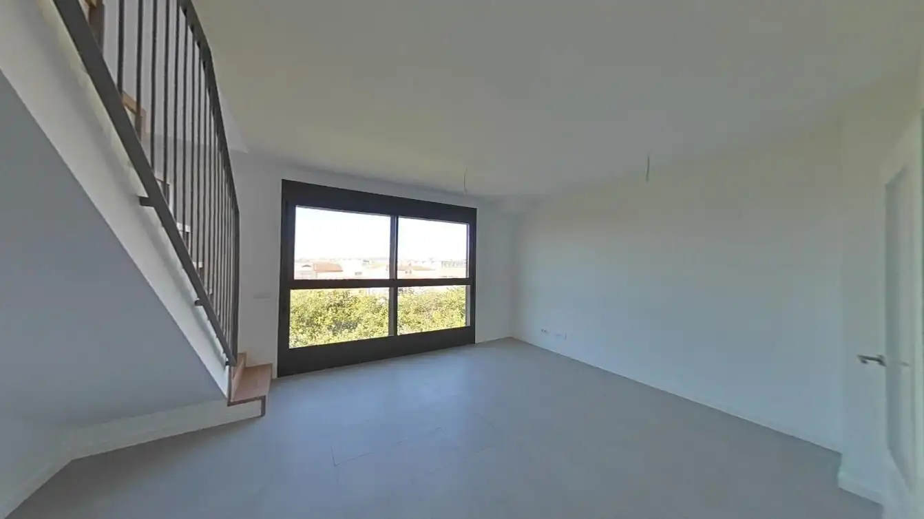 Wohnzimmer von Maisonette zum Verkauf in Terrassa mit Klimaanlage, Heizung und Terrasse