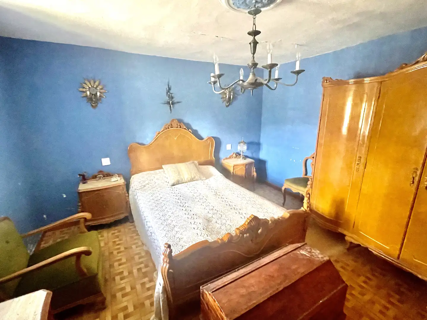 Schlafzimmer von Haus oder Chalet zum Verkauf in Villaturiel mit Privatgarten und Abstellraum