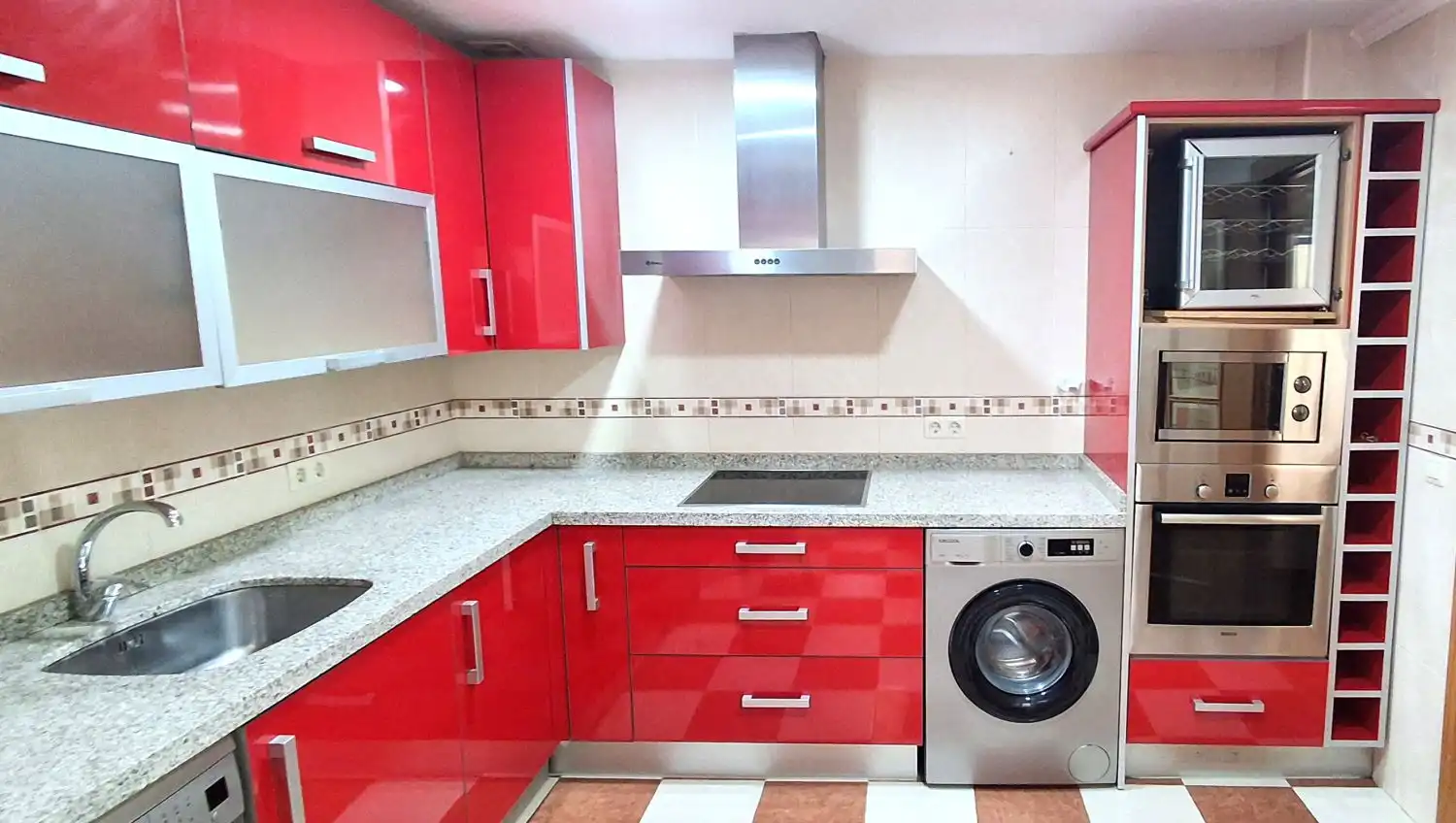 Kitchen of Flat for sale in Valladolid  with Heating and Parquet flooring