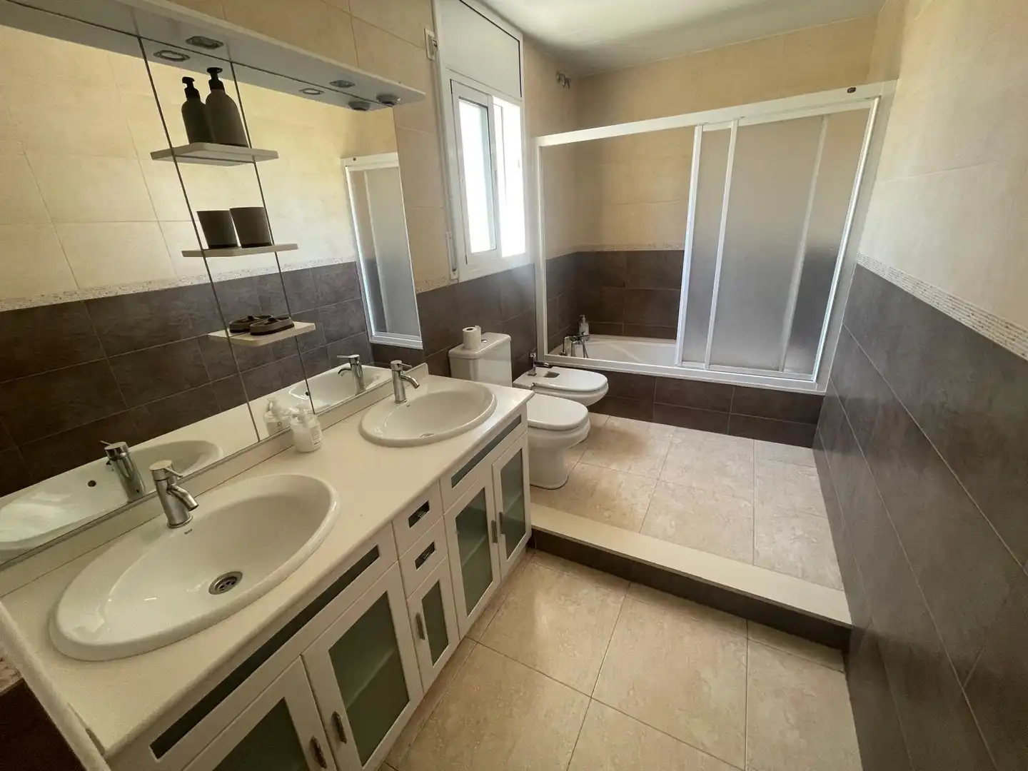 Baño de Casa o chalet en venta en Calafell con Aire acondicionado, Jardín privado y Terraza