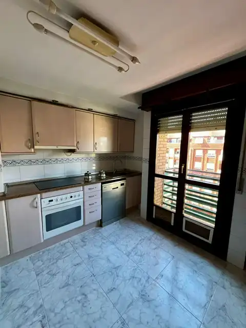 Kitchen of Flat for sale in  Logroño  with Heating, Storage room and Community pool