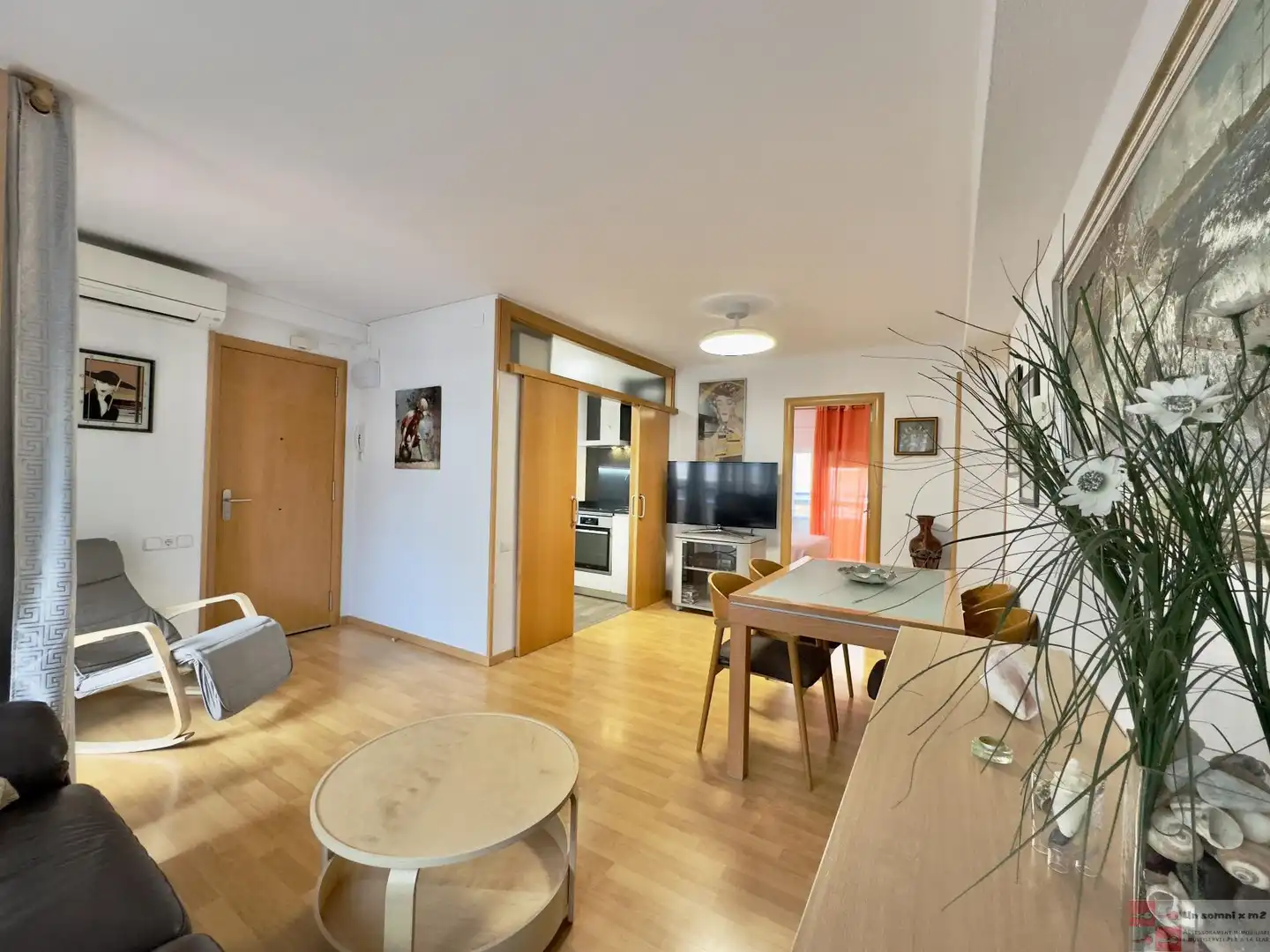 Wohnzimmer von Wohnungen zum Verkauf in Castell d'Aro, Platja d'Aro i s'Agaró mit Klimaanlage, Heizung und Terrasse