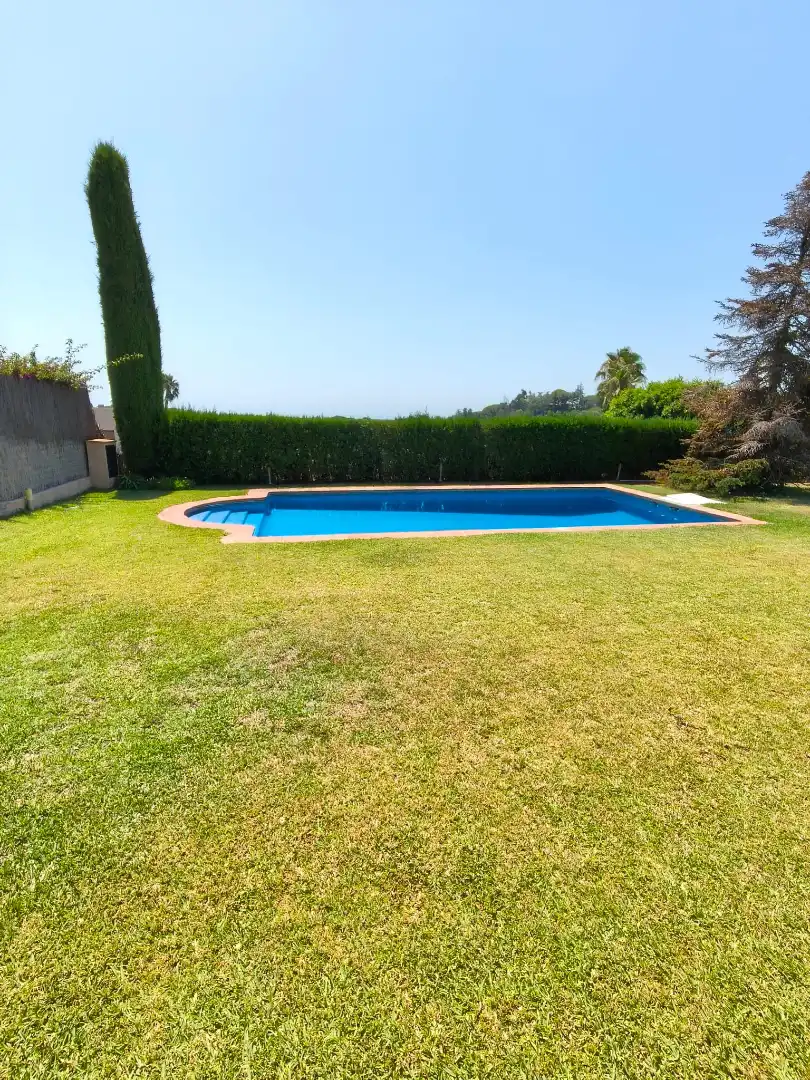 Swimming pool of Houses for sale in Sant Andreu de Llavaneres  with Air Conditioner, Heating and Private garden