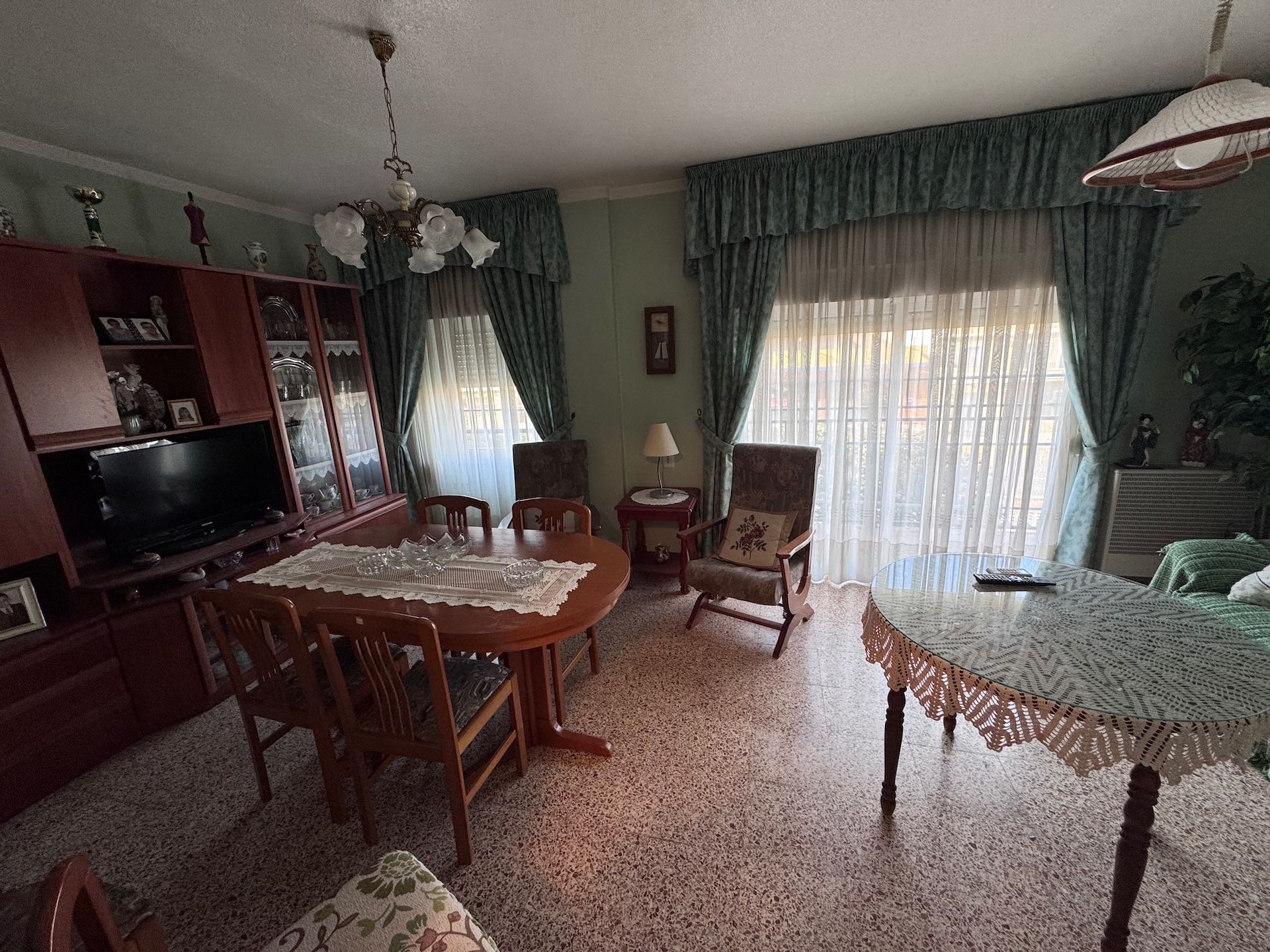 Esszimmer von Wohnung zum Verkauf in Villena mit Klimaanlage und Balkon