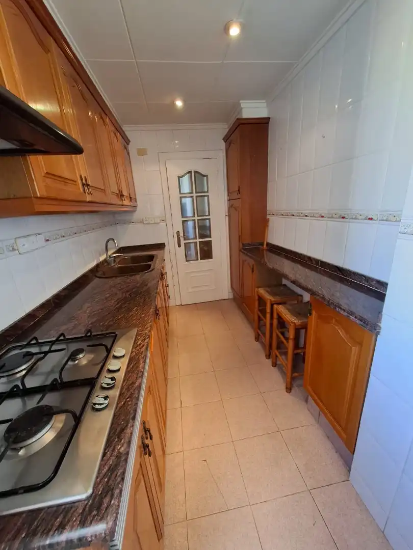 Küche von Wohnung zum Verkauf in Valencia mit Möbliert und Balkon