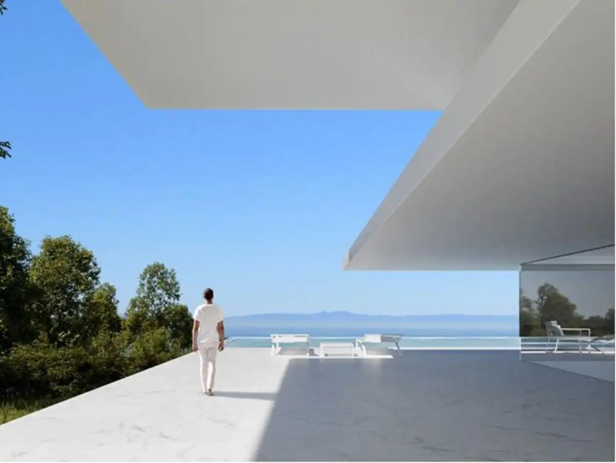 Terrasse von Haus oder Chalet zum Verkauf in Sotogrande mit Klimaanlage, Privatgarten und Terrasse