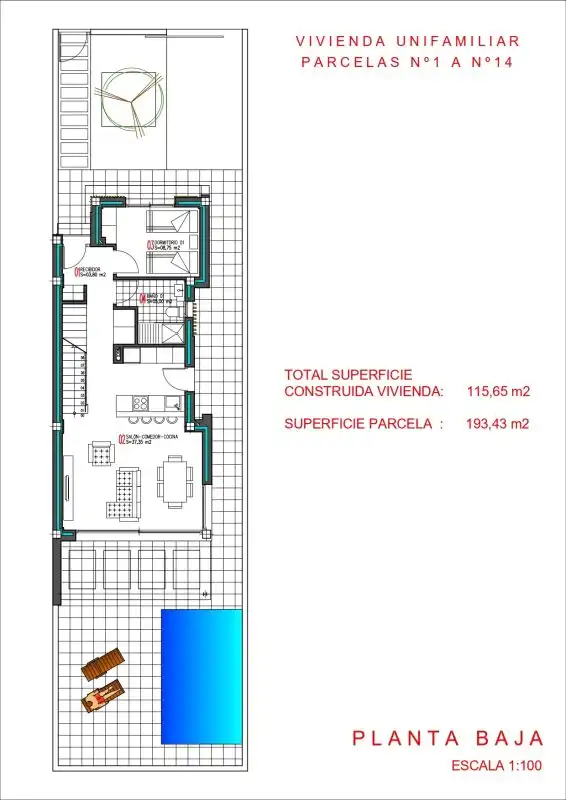 Maison avec piscine à vendre à Nueva Torrevieja - Aguas Nuevas, imagen 17