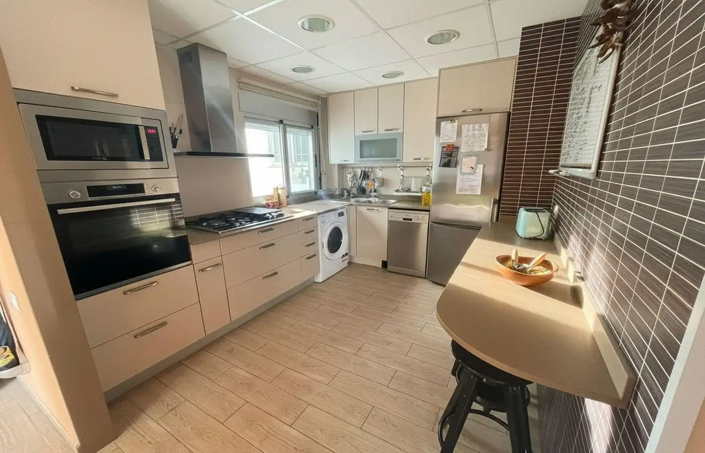 Kitchen of Attic for sale in La Ràpita  with Heating, Terrace and Storage room