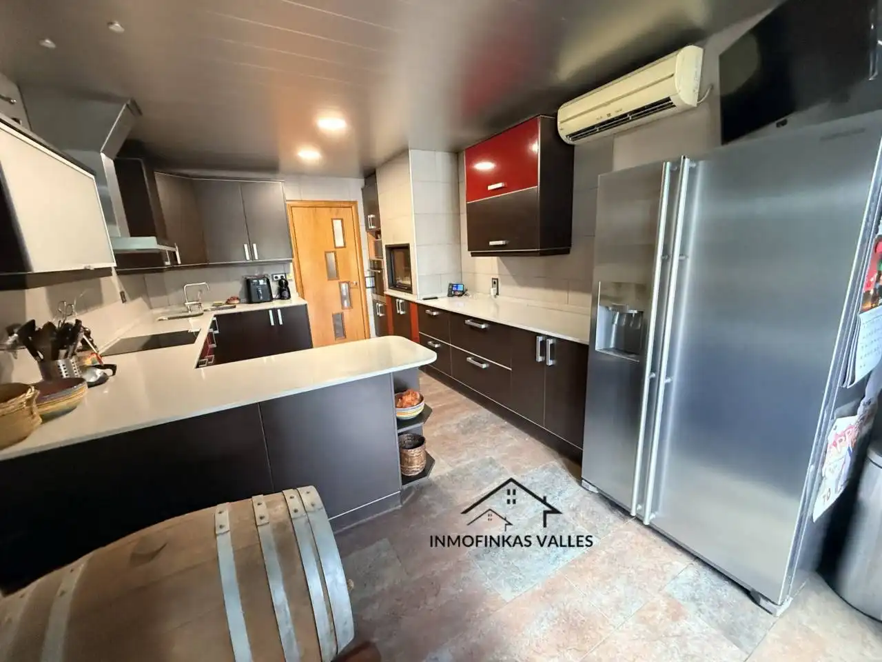 Cocina de Casa o chalet en venta en Lliçà de Vall con Aire acondicionado, Calefacción y Jardín privado