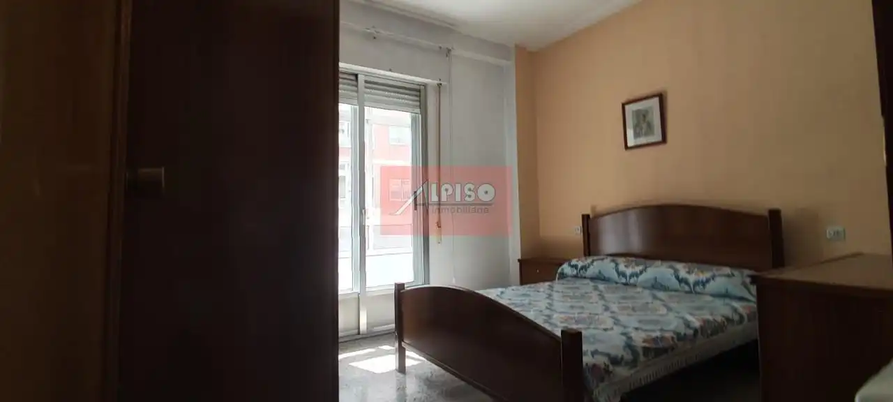 Bedroom of Flat for sale in Ourense Capital   with Heating, Storage room and Furnished