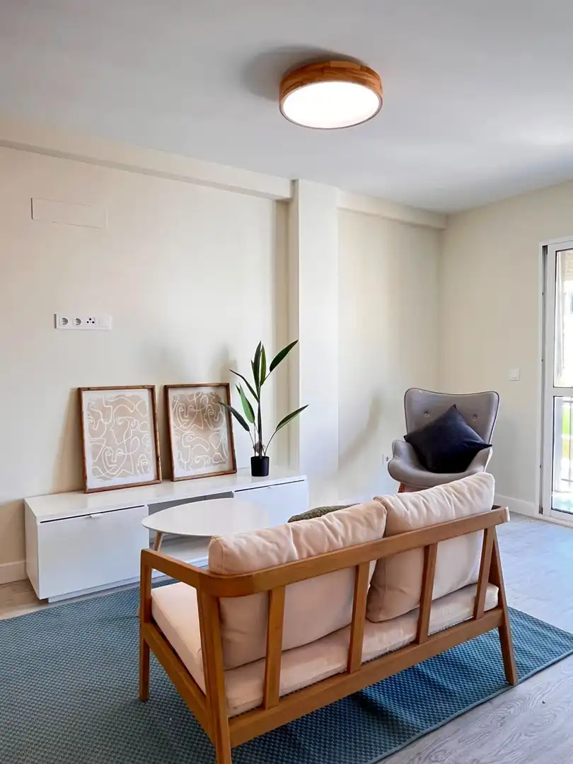 Sala de estar de Piso en venta en Málaga