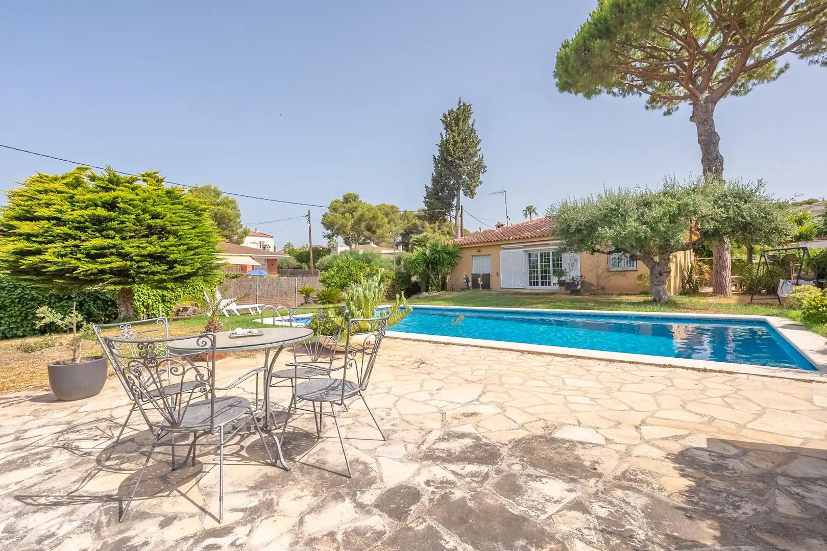 Swimming pool of Houses for sale in Cunit  with Heating, Private garden and Swimming Pool