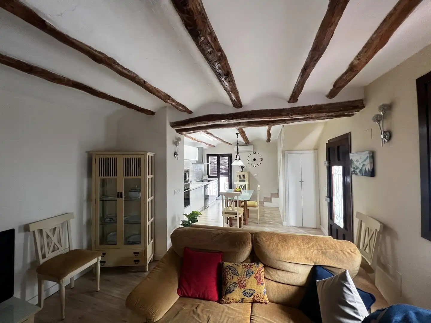 Sala de estar de Casa o chalet en venta en Sot de Chera con Aire acondicionado, Trastero y Amueblado