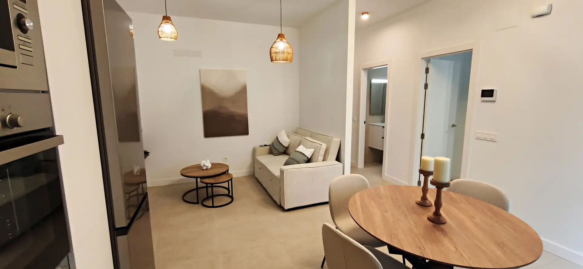 Wohnzimmer von Wohnung zur Miete in Candelaria mit Möbliert, Ofen und Waschmaschine