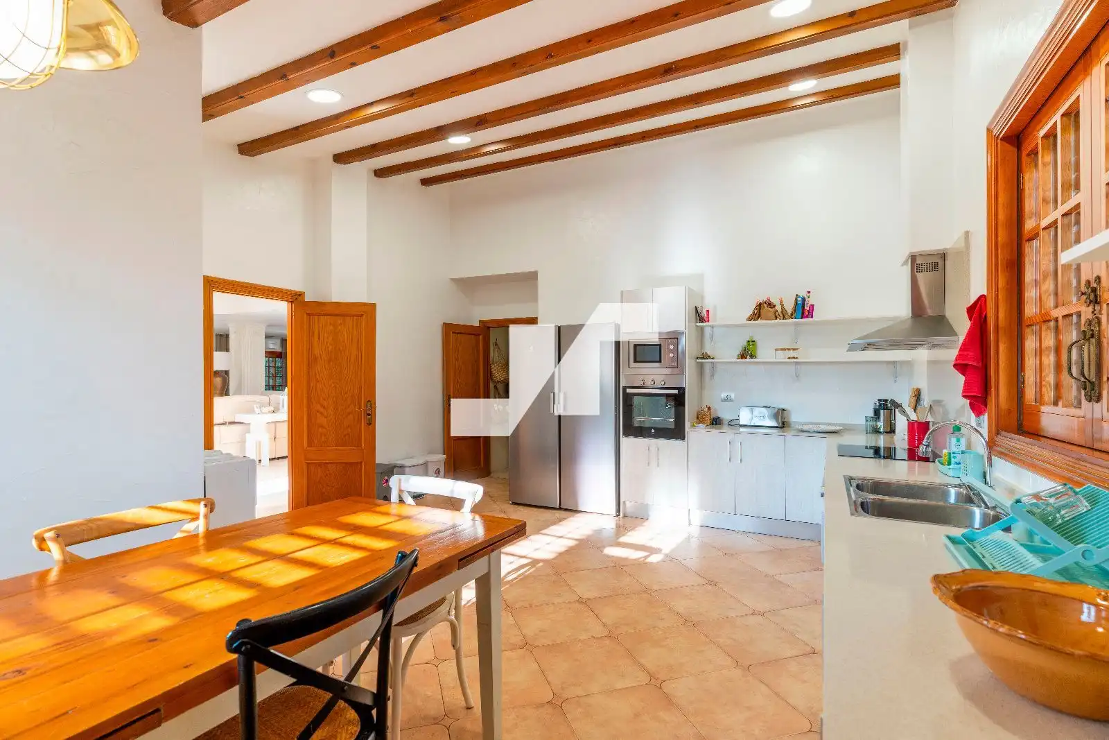 Cuina de Casa o xalet en venda en Benicasim / Benicàssim amb Aire condicionat, Calefacció i Jardí privat