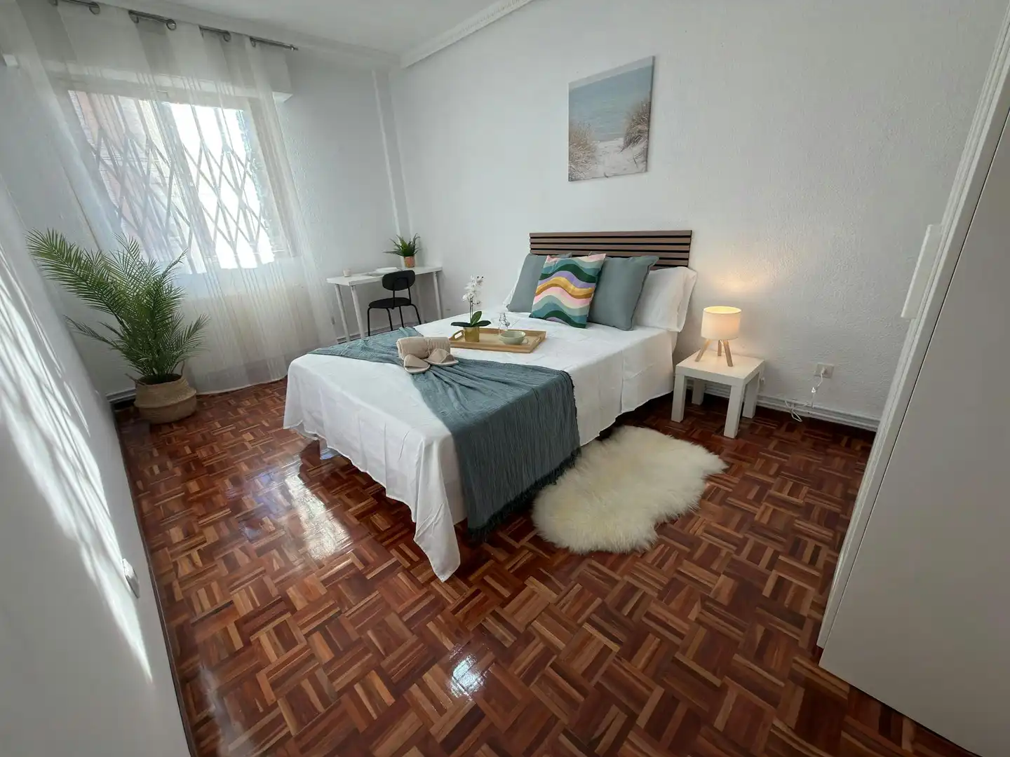 Habitación de Piso para compartir en Getafe con Calefacción y Lavadora