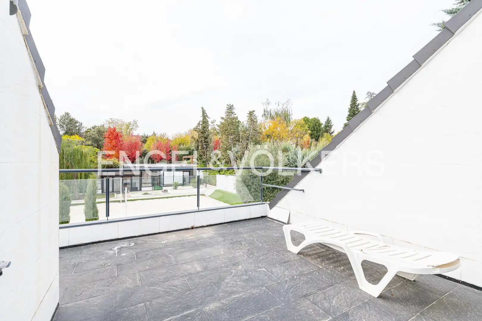 Terraza de Casa o chalet de alquiler en La Moraleja con Aire acondicionado, Calefacción y Jardín privado