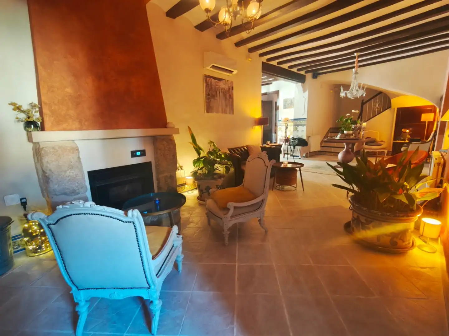 Sala de estar de Edificio en venta en La Vall de Gallinera