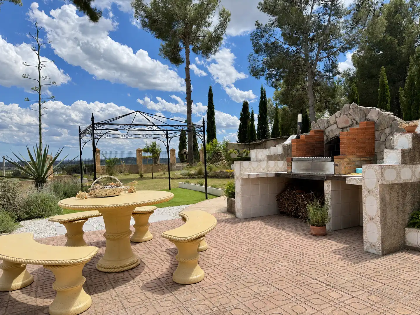 Terraza de Casa o chalet en venta en Godelleta con Aire acondicionado, Calefacción y Jardín privado