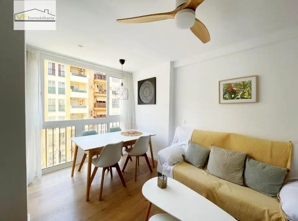 Living room of Flat for sale in Málaga  with Balcony