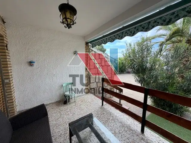 Terrassa de Casa o xalet en venda en Villamiel de Toledo amb Aire condicionat, Terrassa i Piscina
