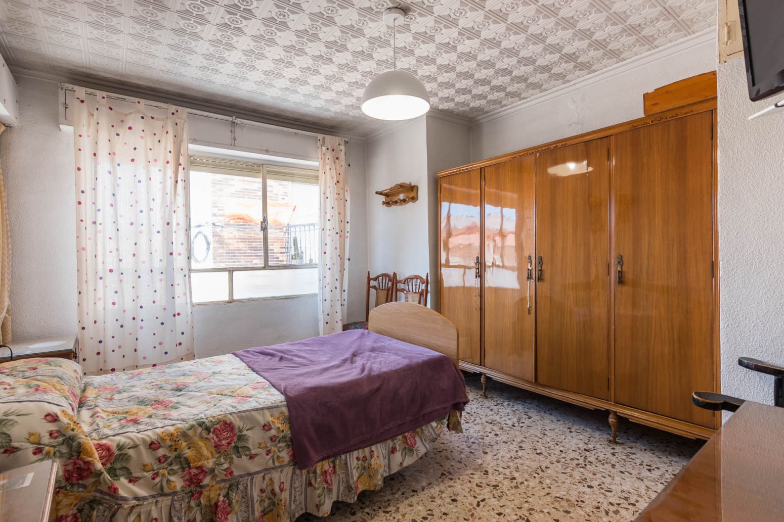 Bedroom of Single-family semi-detached for sale in  Murcia Capital  with Air Conditioner, Heating and Terrace