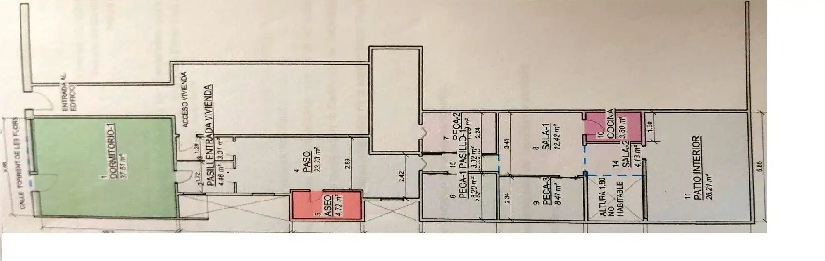 Planta baja en venta en Barcelona con Terraza, Amueblado y Balcón
